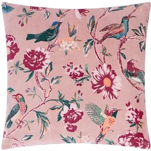 furn. Wylder Aviary Cushion Cover – Cotton Velvet Country Garden Bird Decorative Case (Blushed Rose – 50x50cm) furn. Wylder Aviary Cushion Cover – Cotton Velvet Country Garden Bird Decorative Case (Blushed Rose – 50x50cm)