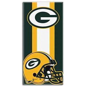 Northwest NFL Green Bay Packers Unisex-Adult Beach Towel, Cotton, 30" x 60", Zone Read Northwest NFL Green Bay Packers Unisex-Adult Beach Towel, Cotton, 30" x 60", Zone Read