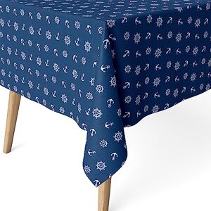 Martina Home Ancora Blue Resin Tablecloth 220 x 140 cm Martina Home Ancora Blue Resin Tablecloth 220 x 140 cm