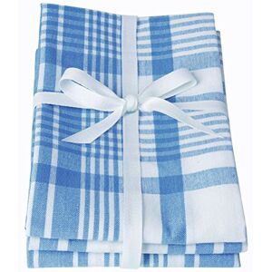 Dexam Blue Extra Large Tea Towels Set of 3 Dexam Blue Extra Large Tea Towels Set of 3
