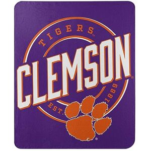 Northwest NCAA Clemson Tigers Fleece Throw Blanket, 50" x 60", Campaign Northwest NCAA Clemson Tigers Fleece Throw Blanket, 50" x 60", Campaign