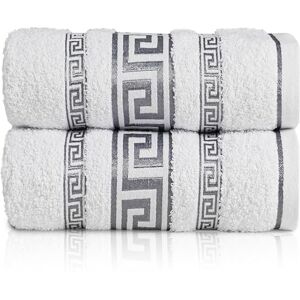GC GAVENO CAVAILIA Extra Large Jumbo Bath Sheets Greek Towels for Bathroom 2 Piece Super Absorbent Quick Dry Towel, 100% Egyptian Cotton Soft Fluffy Luxury Bath Towel Spa & Hotel (90x180cm),White GC GAVENO CAVAILIA Extra Large Jumbo Bath Sheets Greek Towels for Bathroom 2 Piece Super Absorbent Quick Dry Towel, 100% Egyptian Cotton Soft Fluffy Luxury Bath Towel Spa & Hotel (90x180cm),White