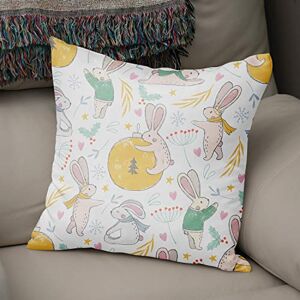 Bonamaison Decorative Cushion Cover, Polycotton, Multicolor, Standard Bonamaison Decorative Cushion Cover, Polycotton, Multicolor, Standard