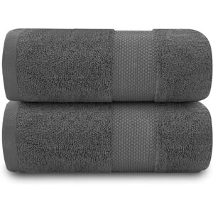GC GAVENO CAVAILIA Charcoal Bath Towel Set - Bath Towel Set GC GAVENO CAVAILIA Charcoal Bath Towel Set - Bath Towel Set