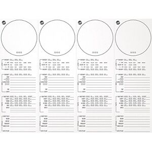 Wine Folly - Wine Tasting Notes Placemats Print 20-Pack - placemats Wine Folly - Wine Tasting Notes Placemats Print 20-Pack - placemats