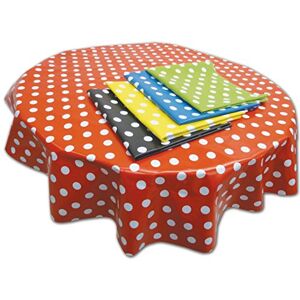 Springboard PVC Circular Tablecloth and Floor Cover Round Wipe Clean Tablecloth for Kids Messy Play and Arts and Crafts Plastic, Waterproof, Wipeable Table Cloth 1.3 m Diameter Blue Spot Springboard PVC Circular Tablecloth and Floor Cover Round Wipe Clean Tablecloth for Kids Messy Play and Arts and Crafts Plastic, Waterproof, Wipeable Table Cloth 1.3 m Diameter Blue Spot