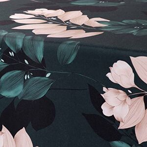 Douceur d'Intérieur , Rectangular Tablecloth 150 x 200 cm Emerald Polyester Printed Belline Douceur d'Intérieur , Rectangular Tablecloth 150 x 200 cm Emerald Polyester Printed Belline