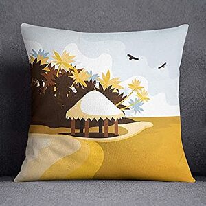Bonamaison Decorative Cushion Cover, Multicolor, 45X45 Bonamaison Decorative Cushion Cover, Multicolor, 45X45
