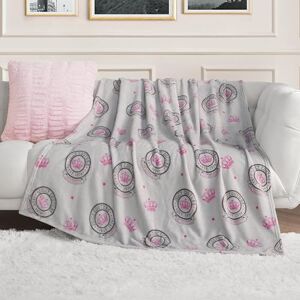 Juicy Couture – Throw Blanket - Plush and Cozy - 50" x 70" - Decorative Blanket Juicy Couture – Throw Blanket - Plush and Cozy - 50" x 70" - Decorative Blanket