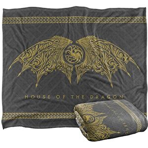 GAME OF THRONES HOUSE OF THE DRAGON Silky Touch Super Soft Throw Blanket - Throw Blanket GAME OF THRONES HOUSE OF THE DRAGON Silky Touch Super Soft Throw Blanket - Throw Blanket