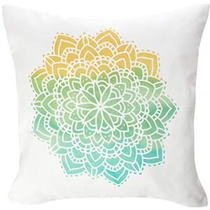 Bonamaison , Decorative Cushion Cover 100% Polyester 50x50cm Designed and Manufactured in Turkey Bonamaison , Decorative Cushion Cover 100% Polyester 50x50cm Designed and Manufactured in Turkey