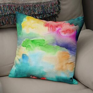 Bonamaison Decorative Cushion Cover, Polycotton, Multicolor, Standard Bonamaison Decorative Cushion Cover, Polycotton, Multicolor, Standard