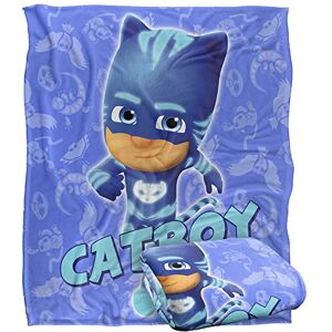 LOGOVISION PJ Masks Kids Blanket, 152 x 127 cm Catboy Character Silky Touch Super Soft Throw Blanket, 50" x 60 LOGOVISION PJ Masks Kids Blanket, 152 x 127 cm Catboy Character Silky Touch Super Soft Throw Blanket, 50" x 60