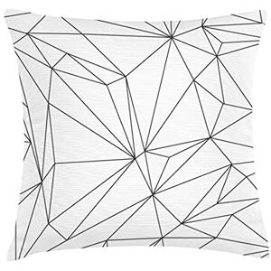 Tak Design Pillow - Cotton - Beige/Grey - 45x45x2mm Tak Design Pillow - Cotton - Beige/Grey - 45x45x2mm