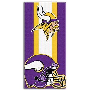Northwest NFL Minnesota Vikings Unisex Beach Towel - Sports Fan Accessory Northwest NFL Minnesota Vikings Unisex Beach Towel - Sports Fan Accessory