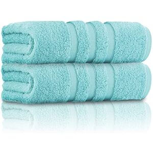 GC GAVENO CAVAILIA Luxury Quality Zero Twist Towels, Stripe Textured 100% Cotton 2 Pack Bath Sheets, Egyptian, Aqua, 70x120 Cm GC GAVENO CAVAILIA Luxury Quality Zero Twist Towels, Stripe Textured 100% Cotton 2 Pack Bath Sheets, Egyptian, Aqua, 70x120 Cm
