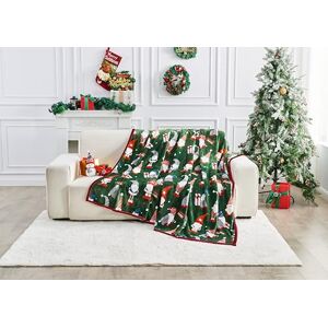 GC GAVENO CAVAILIA Joeyux Gnoel Christmas Fleece Blanket Soft Fluffy Sherpa Throw Blanket for Sofa, Bed & Couch Warm Winter Thick Faux Fur Throws (200x240 cm) Extra Large Xmas Blanket & Adults GC GAVENO CAVAILIA Joeyux Gnoel Christmas Fleece Blanket Soft Fluffy Sherpa Throw Blanket for Sofa, Bed & Couch Warm Winter Thick Faux Fur Throws (200x240 cm) Extra Large Xmas Blanket & Adults