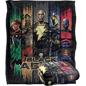 BLACK ADAM Silky Touch Super Soft Throw Blanket - Blanket BLACK ADAM Silky Touch Super Soft Throw Blanket - Blanket