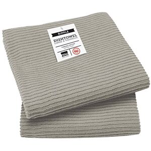 Now Designs 197422aa Ripple Kitchen Towel, Set of 2, London Grey Now Designs 197422aa Ripple Kitchen Towel, Set of 2, London Grey