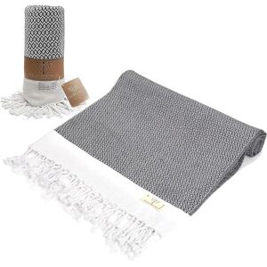 SMYRNA TURKISH COTTON Smyrna Original Turkish Beach Towel 100% Genuine Cotton, Prewashed, 37 x 71 Inches Peshtemal and Turkish Bath Towel for SPA, Beach, Pool, Gym and Bathroom (Black) SMYRNA TURKISH COTTON Smyrna Original Turkish Beach Towel 100% Genuine Cotton, Prewashed, 37 x 71 Inches Peshtemal and Turkish Bath Towel for SPA, Beach, Pool, Gym and Bathroom (Black)