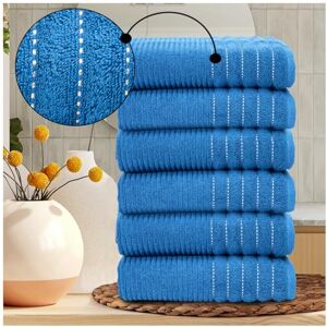 GC GAVENO CAVAILIA 6-Pack Bath Towels 100% Egyptian Cotton, 650 GSM Ultra Soft, Highly Absorbent & Quick Dry Luxury Bathroom Towels, Washable Bath Towels for Bath, Hotel & Gym (70x120 cm) Navy GC GAVENO CAVAILIA 6-Pack Bath Towels 100% Egyptian Cotton, 650 GSM Ultra Soft, Highly Absorbent & Quick Dry Luxury Bathroom Towels, Washable Bath Towels for Bath, Hotel & Gym (70x120 cm) Navy