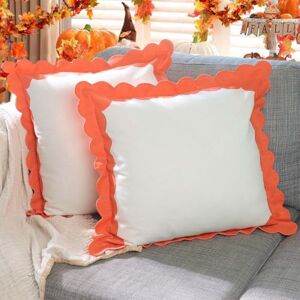 Folkulture Throw Pillow Covers for Couch, 18x18 Decorative Couch Pillows for Living Room, 100% Cotton Boho Pillow Case or Cute Pillows Apricot Dream Folkulture Throw Pillow Covers for Couch, 18x18 Decorative Couch Pillows for Living Room, 100% Cotton Boho Pillow Case or Cute Pillows Apricot Dream