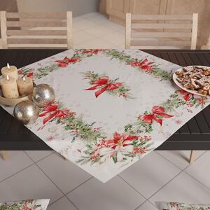 PETTI Artigiani Italiani Christmas Centerpiece for Kitchen Table, Table Runner 90x90 cm, Garland Centerpiece, 100% Made in Italy PETTI Artigiani Italiani Christmas Centerpiece for Kitchen Table, Table Runner 90x90 cm, Garland Centerpiece, 100% Made in Italy