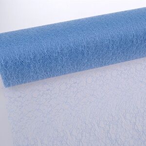 Deko AS GmbH Deko und Band Spiderweb – MESCH – Table Runner – Table Runner – 30 cm Blue, Roll 25 m 67 015 R 300 Deko AS GmbH Deko und Band Spiderweb – MESCH – Table Runner – Table Runner – 30 cm Blue, Roll 25 m 67 015 R 300