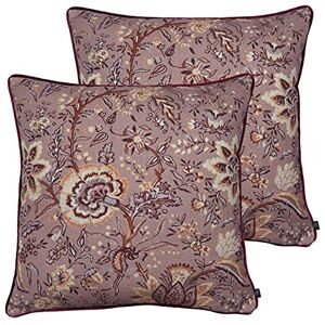 Prestigious Textiles Apsley Twin Pack Feather Filled Cushions, Woodrose, 55 x 55cm Prestigious Textiles Apsley Twin Pack Feather Filled Cushions, Woodrose, 55 x 55cm