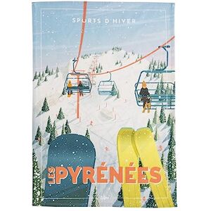 Coucke Wim Pyrenees Cotton Tea Towel - Absorbent & Durable Coucke Wim Pyrenees Cotton Tea Towel - Absorbent & Durable