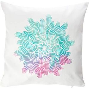 Bonamaison - Decorative Cushion Cover 50x50cm - 100% Polyester - Hidden zipper - Cushion Cover Bonamaison - Decorative Cushion Cover 50x50cm - 100% Polyester - Hidden zipper - Cushion Cover