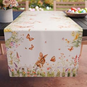 PETTI Artigiani Italiani - Easter Table Runner - Digital Print - Microfibre - 40x140cm - Table Runner PETTI Artigiani Italiani - Easter Table Runner - Digital Print - Microfibre - 40x140cm - Table Runner