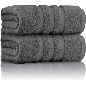 GC GAVENO CAVAILIA 100% Ringspun Cotton Bath Towels, Luxury 550 GSM Zero Twist Towel Sheets, Charcoal, 80x140 Bath Sheet GC GAVENO CAVAILIA 100% Ringspun Cotton Bath Towels, Luxury 550 GSM Zero Twist Towel Sheets, Charcoal, 80x140 Bath Sheet