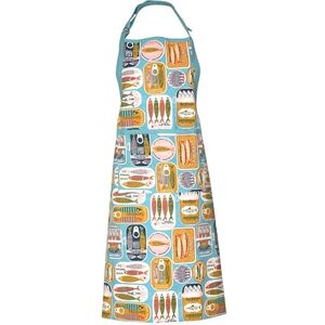 Dexam Sardines Adult Apron Blue Dexam Sardines Adult Apron Blue