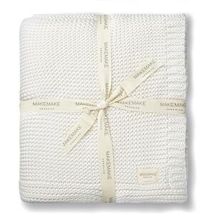 MakeMake Organics Organic Cotton Throw Blanket GOTS Certified Organic Knit Blanket Couch Bed Neutral Fall Colors Soft Cotton Throw Blanket Large (50x60, Ivory) MakeMake Organics Organic Cotton Throw Blanket GOTS Certified Organic Knit Blanket Couch Bed Neutral Fall Colors Soft Cotton Throw Blanket Large (50x60, Ivory)