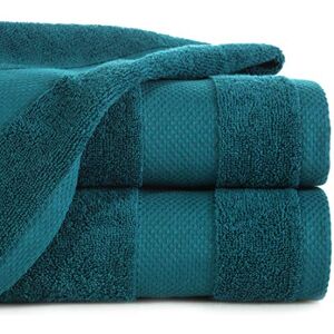 Eurofirany Hand Set Bath Sauna Towel Wash Cloth-Luxury Absorbent 100% Cotton 400g/m2 3 and 6 Pack, Turquoise, 50X90 cm/1 Pkg. je 6 STK Eurofirany Hand Set Bath Sauna Towel Wash Cloth-Luxury Absorbent 100% Cotton 400g/m2 3 and 6 Pack, Turquoise, 50X90 cm/1 Pkg. je 6 STK