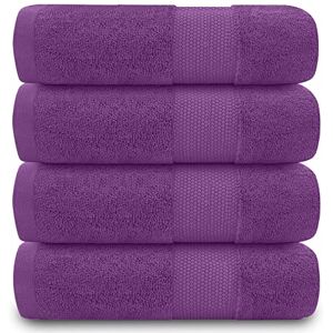 GC GAVENO CAVAILIA Purple 700 GSM Egyptian Cotton Bath Set - Bathroom Set GC GAVENO CAVAILIA Purple 700 GSM Egyptian Cotton Bath Set - Bathroom Set