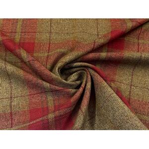 CRS Fur Fabrics Grampian Check Faux Wool Fabric Material Pembroke 1MTR CRS Fur Fabrics Grampian Check Faux Wool Fabric Material Pembroke 1MTR