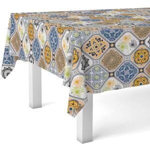 Martina Home JUCAR Oilcloth Tablecloth Blue 240 x 140 cm Martina Home JUCAR Oilcloth Tablecloth Blue 240 x 140 cm