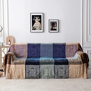 Edcooy Model - Purple Boho Throw Blanket - Throw Blanket Edcooy Model - Purple Boho Throw Blanket - Throw Blanket