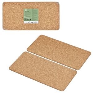 Tala 2 Rectangular Hot Pot Stands in Natural Cork Tala 2 Rectangular Hot Pot Stands in Natural Cork