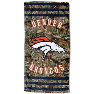 Northwest The Company NFL Denver Broncos Beach Towel, 30" x 60", Realtree Stripes Northwest The Company NFL Denver Broncos Beach Towel, 30" x 60", Realtree Stripes
