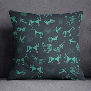 Bonamaison Decorative Cushion Cover, Multicolor, 45X45 Bonamaison Decorative Cushion Cover, Multicolor, 45X45