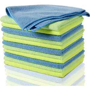 Zwipes 735 Microfiber Cleaning Cloths - Cleaning Cloths, 12 Pack, Blue and Green Zwipes 735 Microfiber Cleaning Cloths - Cleaning Cloths, 12 Pack, Blue and Green