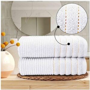 GC GAVENO CAVAILIA 2-Pack Bath Towels 100% Egyptian Cotton, 650 GSM Ultra Soft, Highly Absorbent & Quick Dry Luxury Bathroom Towels, Washable Bath Towels for Bath, Hotel & Gym (70x120 cm) White GC GAVENO CAVAILIA 2-Pack Bath Towels 100% Egyptian Cotton, 650 GSM Ultra Soft, Highly Absorbent & Quick Dry Luxury Bathroom Towels, Washable Bath Towels for Bath, Hotel & Gym (70x120 cm) White