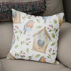 Bonamaison Decorative Cushion Cover, Polycotton, Multicolor, Standard Bonamaison Decorative Cushion Cover, Polycotton, Multicolor, Standard