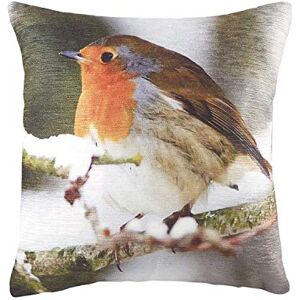 Evans Lichfield - Photo Robin Printed - Cushion Cover Evans Lichfield - Photo Robin Printed - Cushion Cover