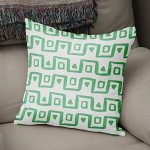 Bonamaison Decorative Cushion Cover Petrol Green & White, Throw Pillow Covers, Home Decorative Pillowcases for Livingroom, Sofa, Bedroom, Size: 50x50 Cm Designed and Manufactured in Turkey Bonamaison Decorative Cushion Cover Petrol Green & White, Throw Pillow Covers, Home Decorative Pillowcases for Livingroom, Sofa, Bedroom, Size: 50x50 Cm Designed and Manufactured in Turkey