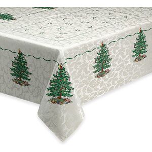 Spode Avanti Linens Christmas Tree Collection Ivory Table Linens, Cotton, 52X70 Spode Avanti Linens Christmas Tree Collection Ivory Table Linens, Cotton, 52X70