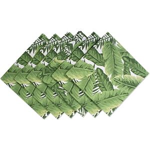 DII 100% Cotton Buffet Napkin Machine Washable, Oversized, Everyday Basic, 20x20, Banana Leaf DII 100% Cotton Buffet Napkin Machine Washable, Oversized, Everyday Basic, 20x20, Banana Leaf